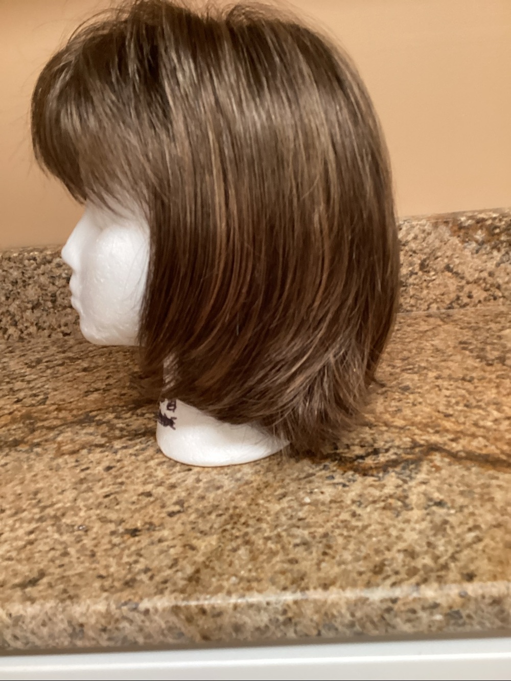 Rene of Paris Bailey Wig in Marble Brown - Picture 2 of 4